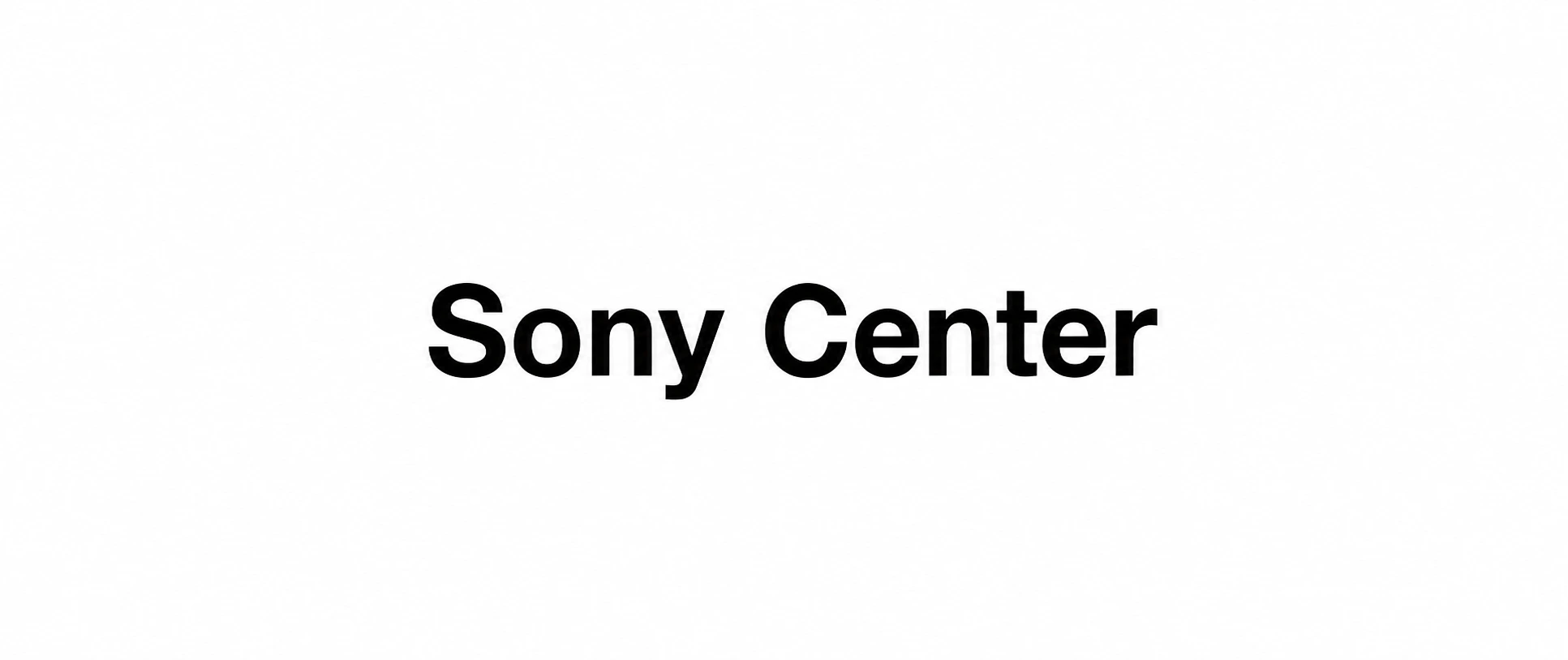 Sony Center