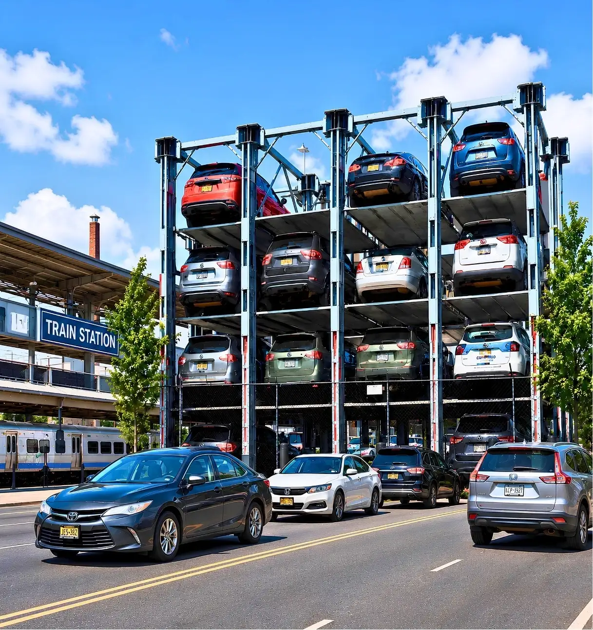 Puzzle Parking Lift