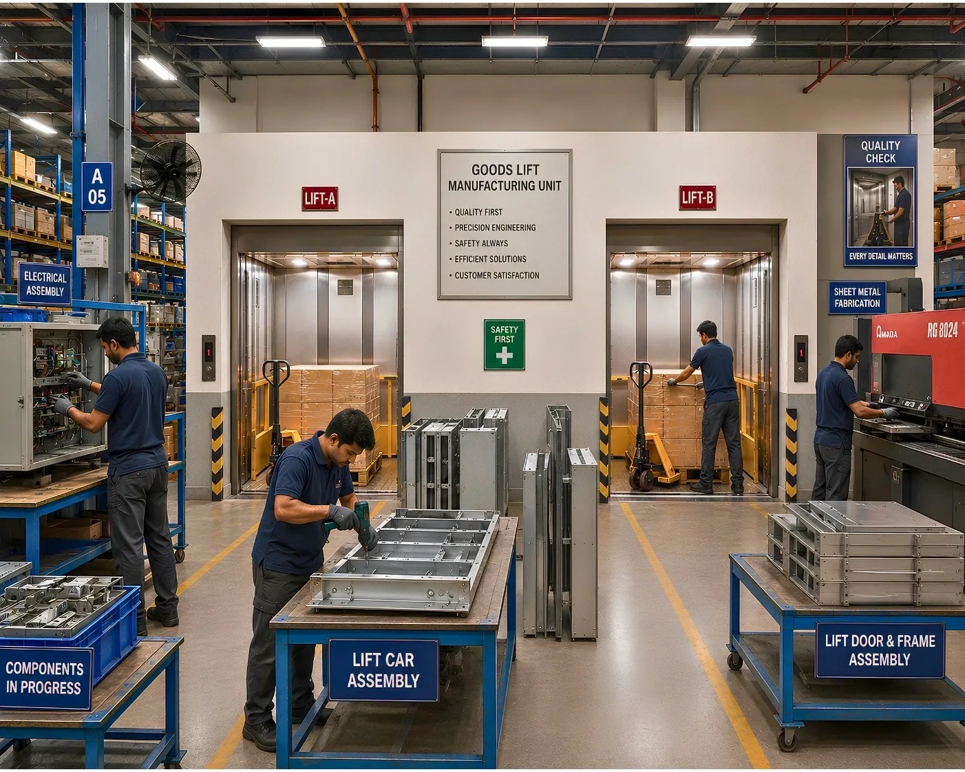 goods lift in chennai
