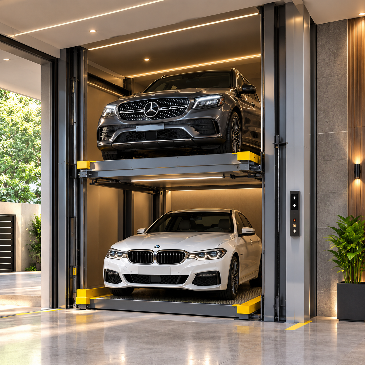 Puzzle Parking Lift